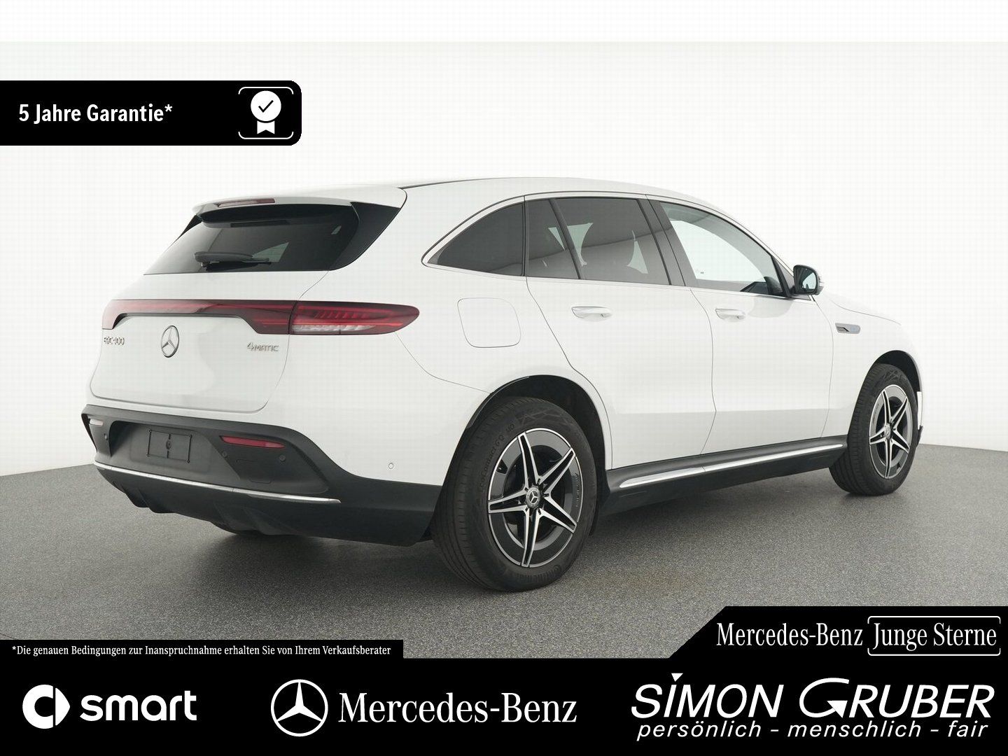 Fahrzeugabbildung Mercedes-Benz EQC 400 4M AMG Designo Leder SD Distronic KeyGo