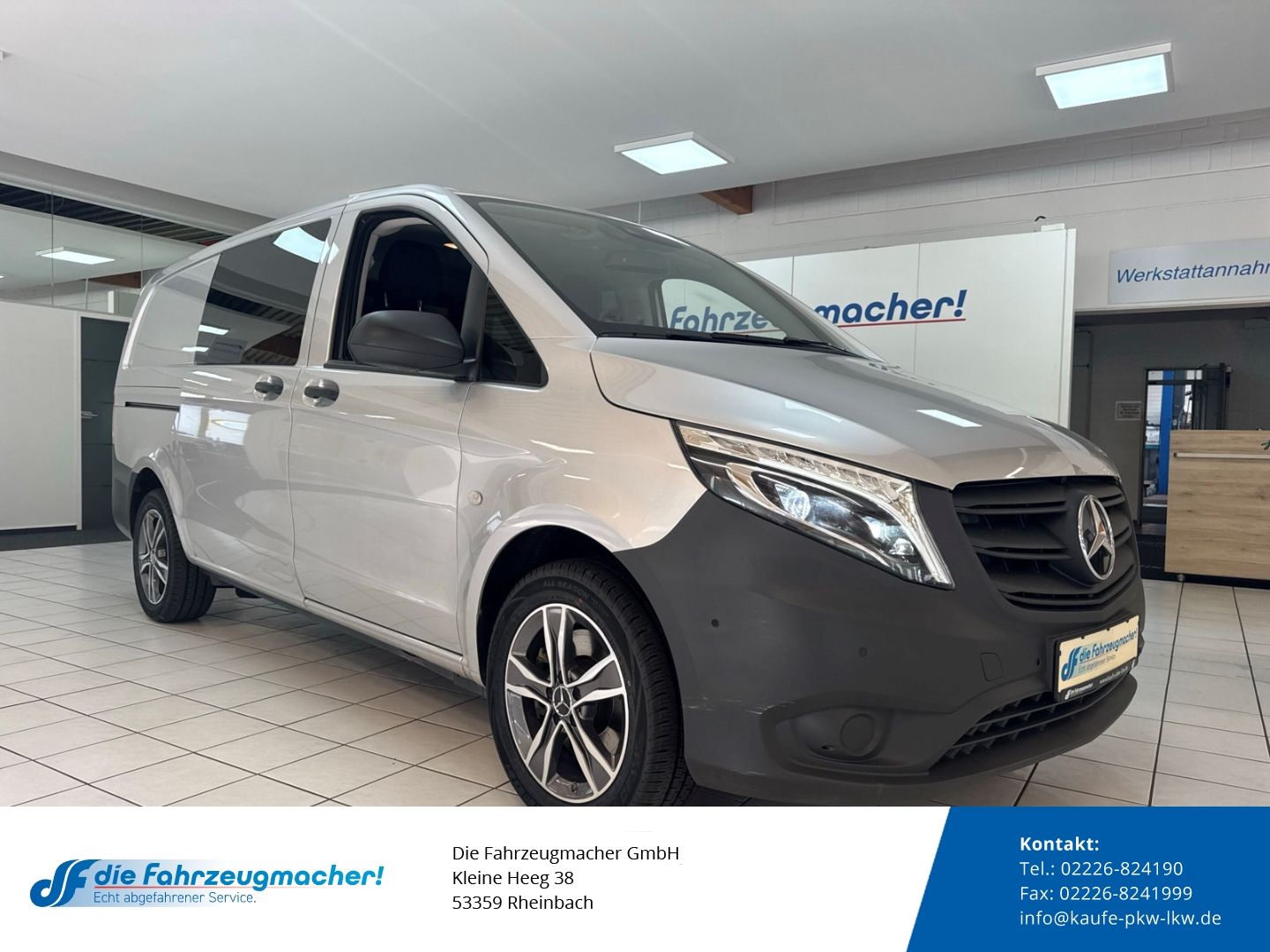 Fahrzeugabbildung Mercedes-Benz Vito Tourer 119 CDI 4x4 lang Navi LED Blendfrei