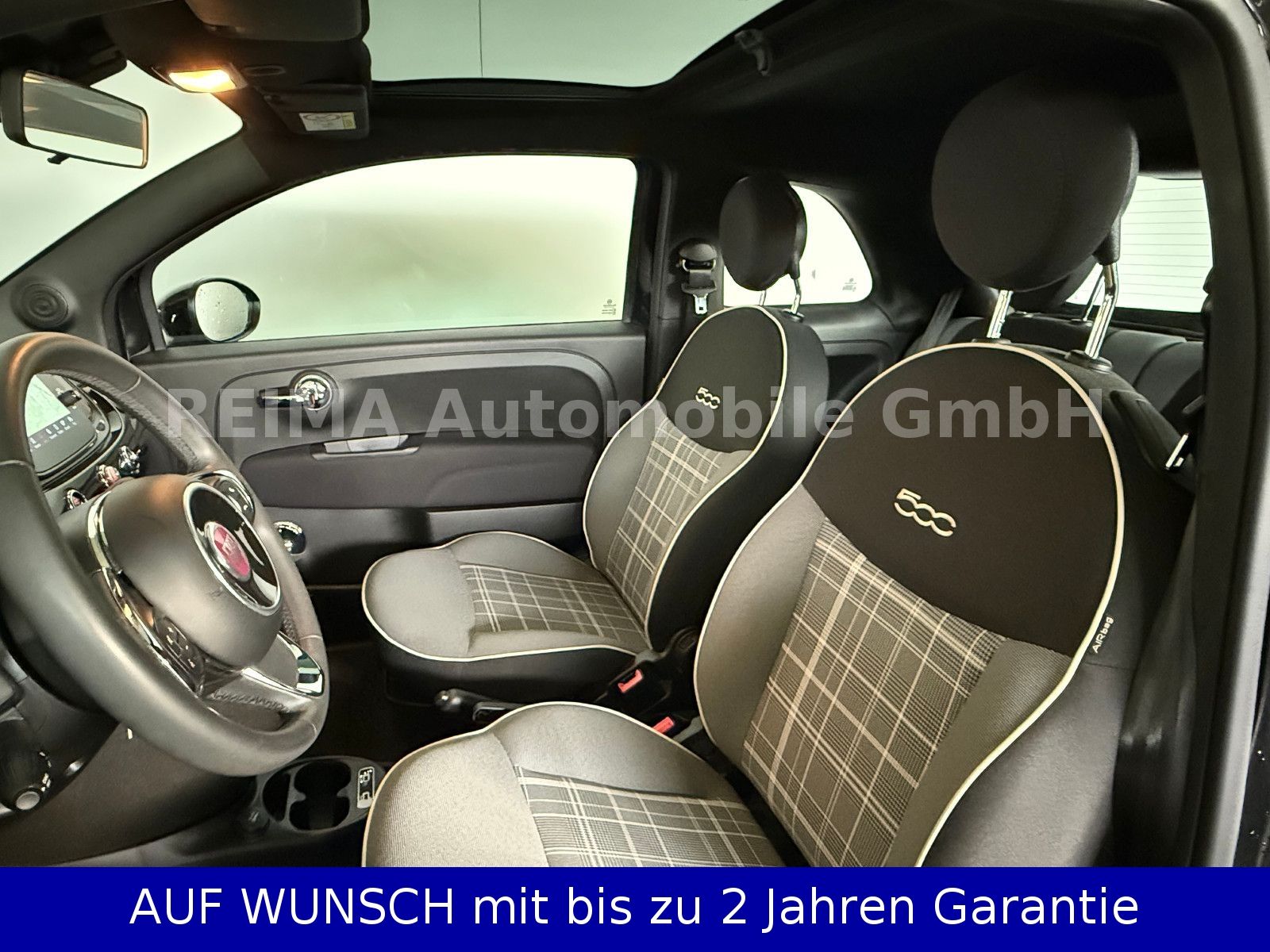 Fahrzeugabbildung Fiat 500 Lounge Mild Hybrid , Pano, Klima, Navi