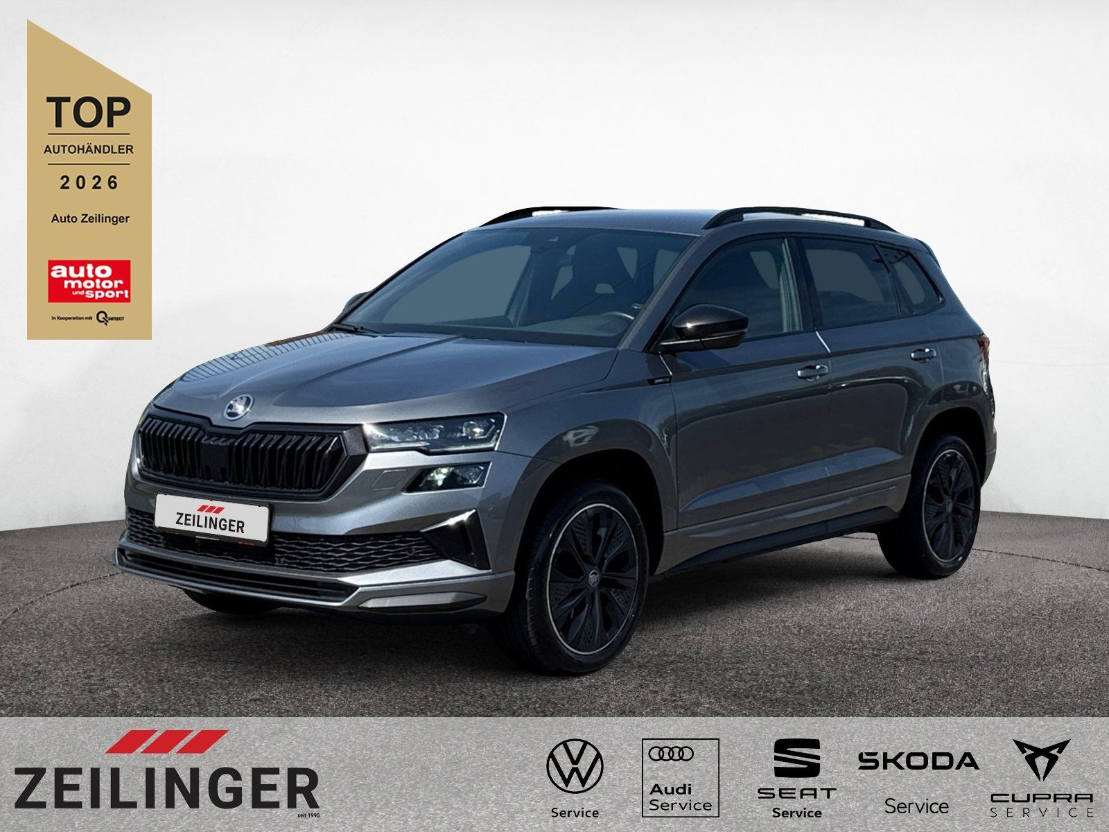 Skoda Karoq Sportline TSI DSG|4J-GAR.|AHK|eHECK|KAMERA