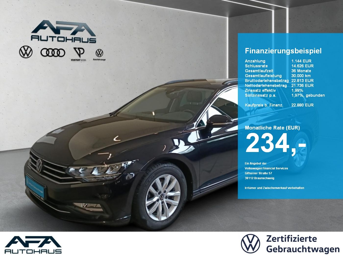 Volkswagen Passat Var. 1.5TSI Business RFK*ACC*NAV*R-LineSP