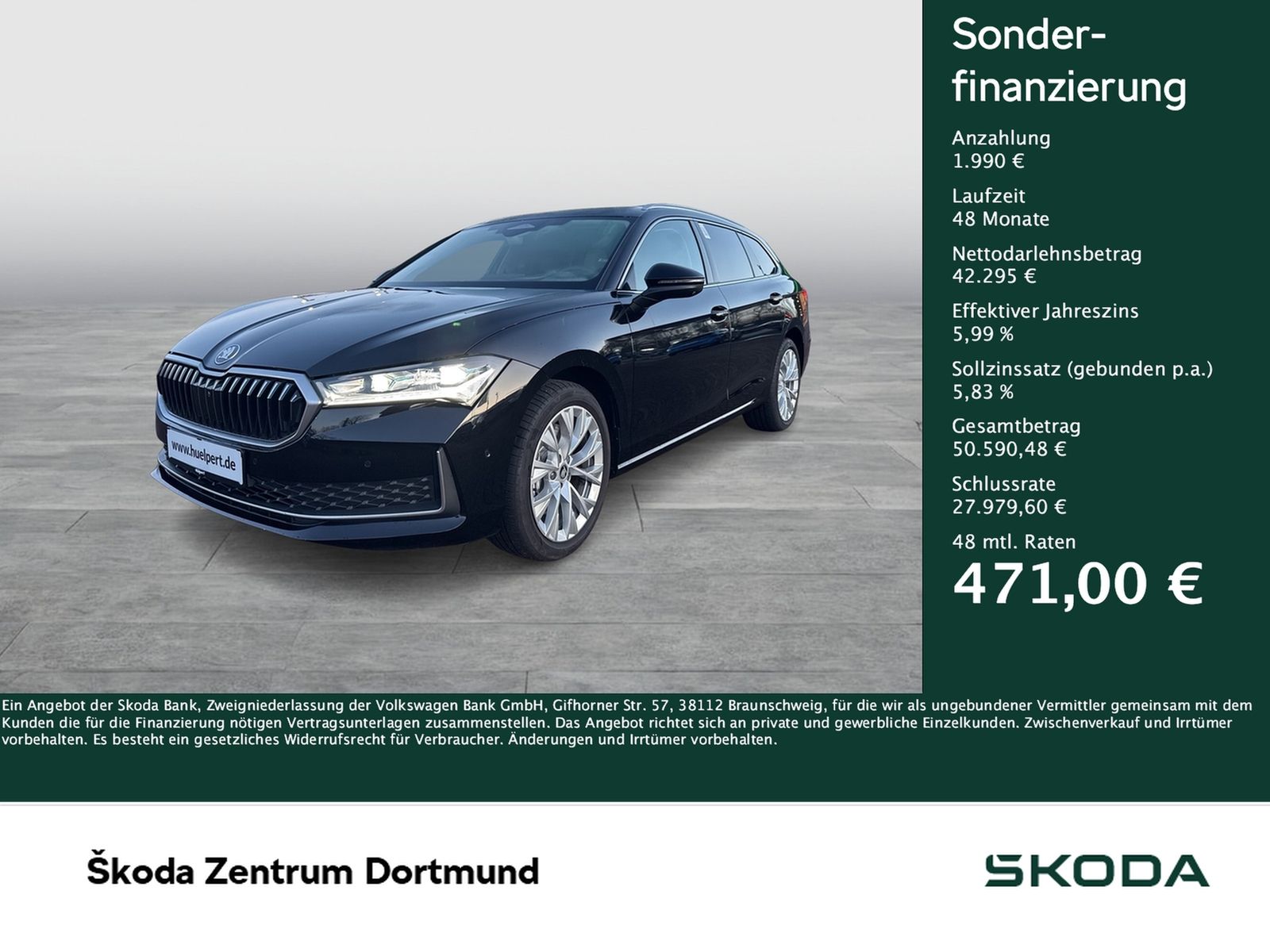 Skoda Superb Combi 2.0 SELECTION DSG 4x4 AHK MATRIXLED