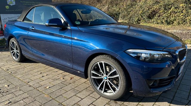 BMW 218 i Cabrio Sport Line