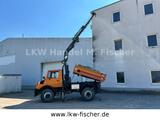 Unimog U1700*4x4*Kran*Schneeschild Besen*AHK*TOP - Radlader Schneeschild