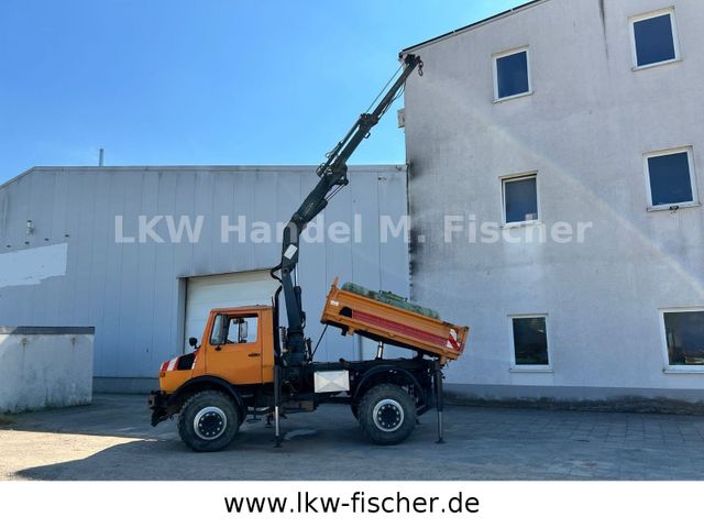 Unimog U1700*4x4*Kran*Schneeschild Besen*AHK*TOP