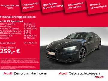 Audi Leasingangebot: Audi S5 Sportback 55 TDI quattro competition edition