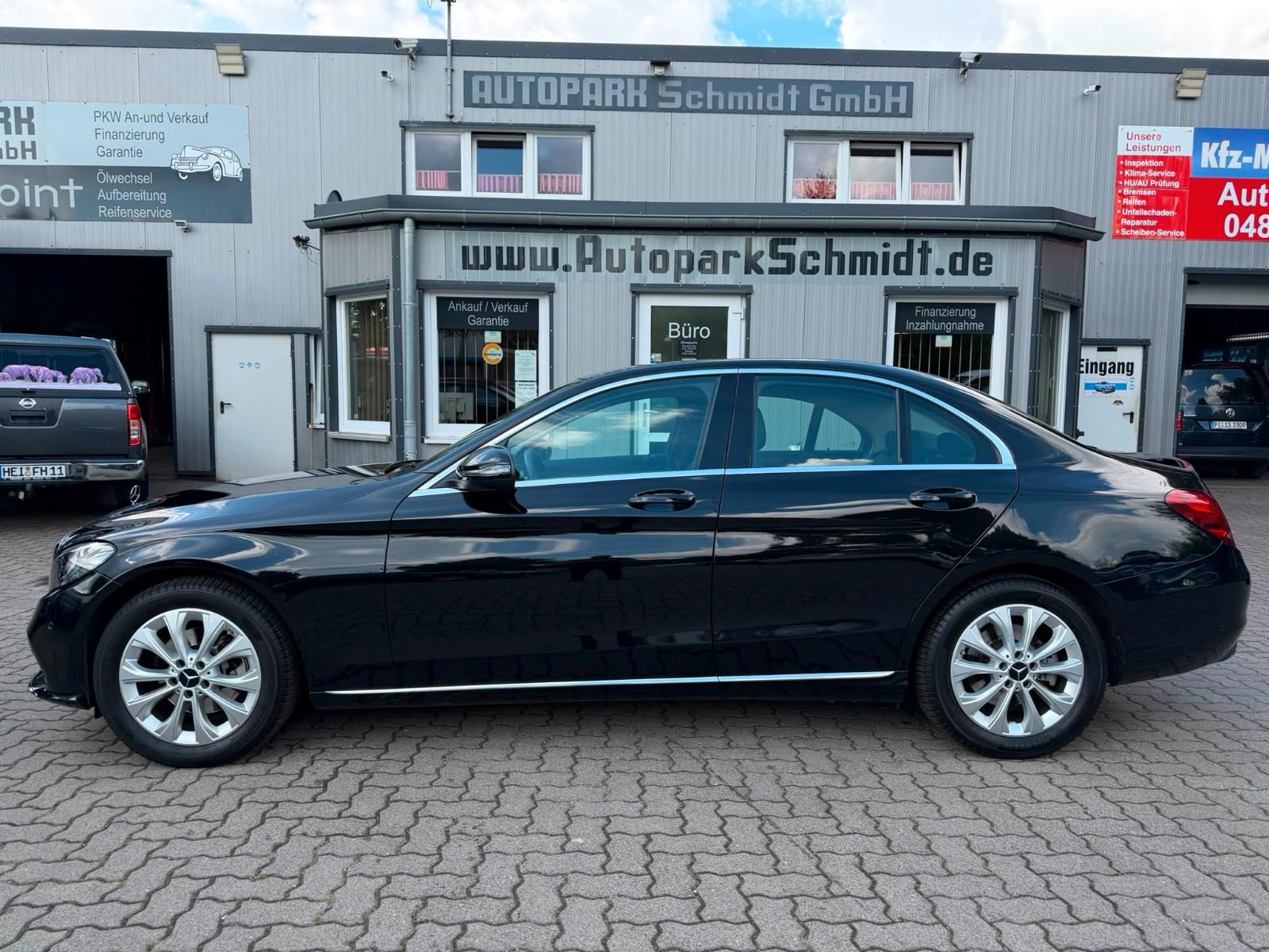 Mercedes-Benz C200d FACELIFT°1-HAND°AUTOM°AHK°RFK°T-LEDER°NAVI