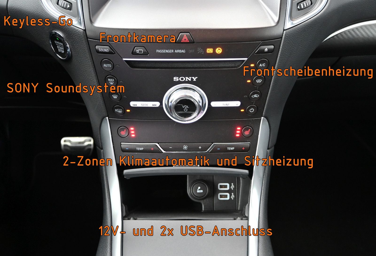 Fahrzeugabbildung Ford S-Max 2,0D EcoBlue ST-Line °ACC°AHK°STANDHEIZ°