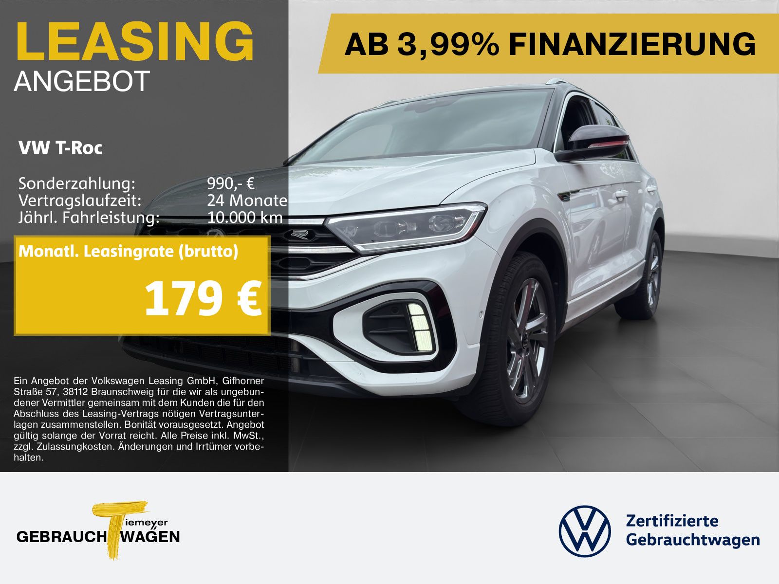 Volkswagen T-Roc 2.0 TDI DSG R-LINE AHK ACC KAMERA LED NAVI