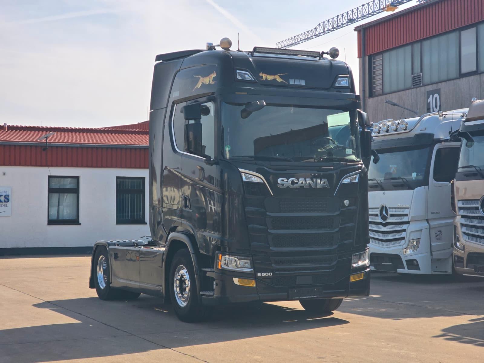 Scania S500 * STANDKLIMA * LEDER * ALCOA *NEUE KUPPLUNG