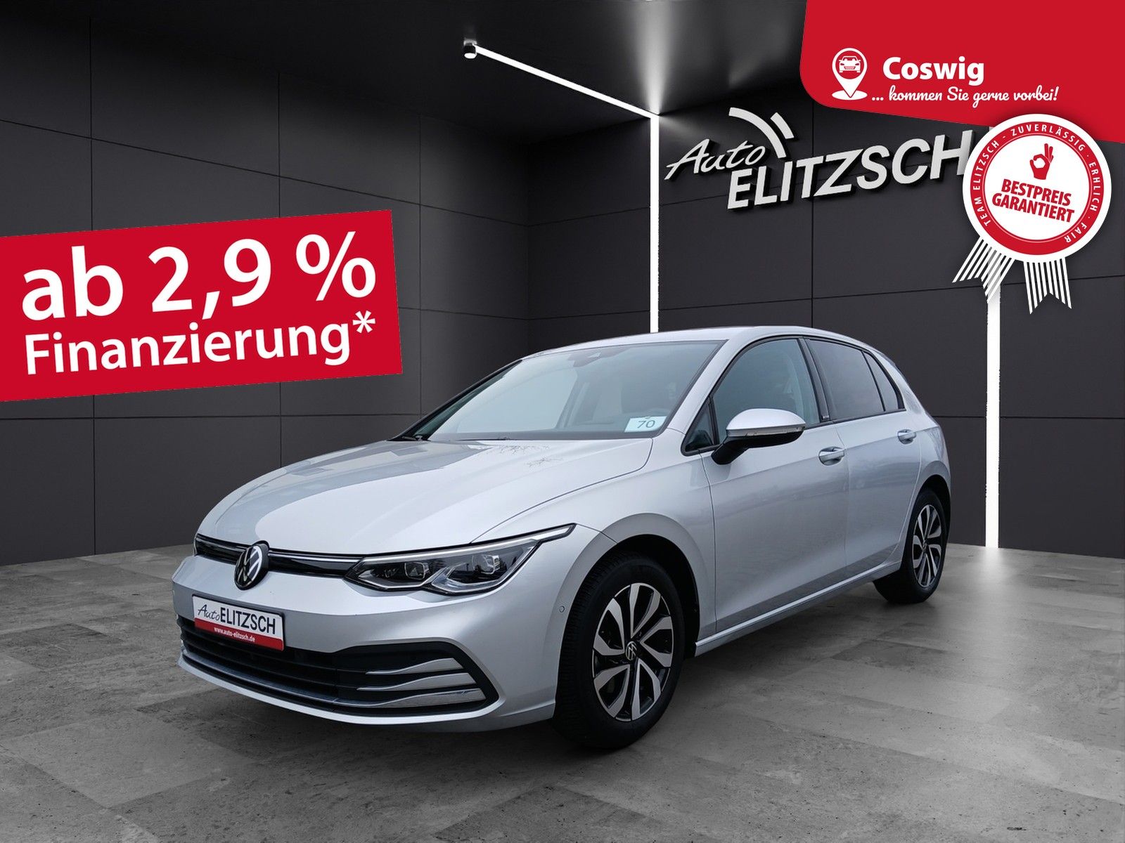 Fahrzeugabbildung Volkswagen Golf VIII TSI Active Standhzg. LEDplus Navi AID