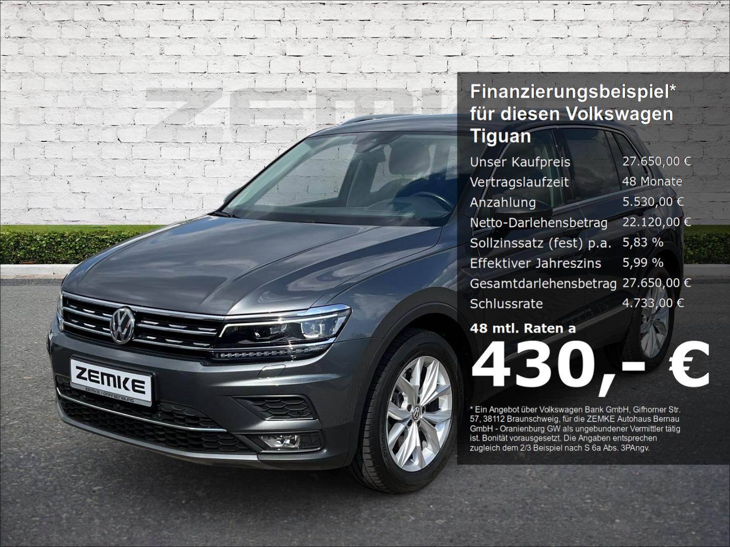 Volkswagen Tiguan 2.0 TSI DSG 4Motion Highline Navi 360 Kam