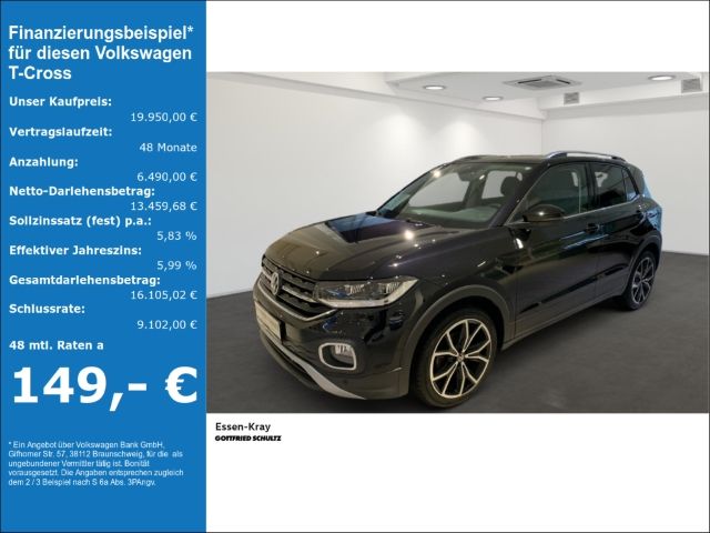 Volkswagen T-Cross Navi Sitzheizung Parkpilot 1.0 LED PDC S