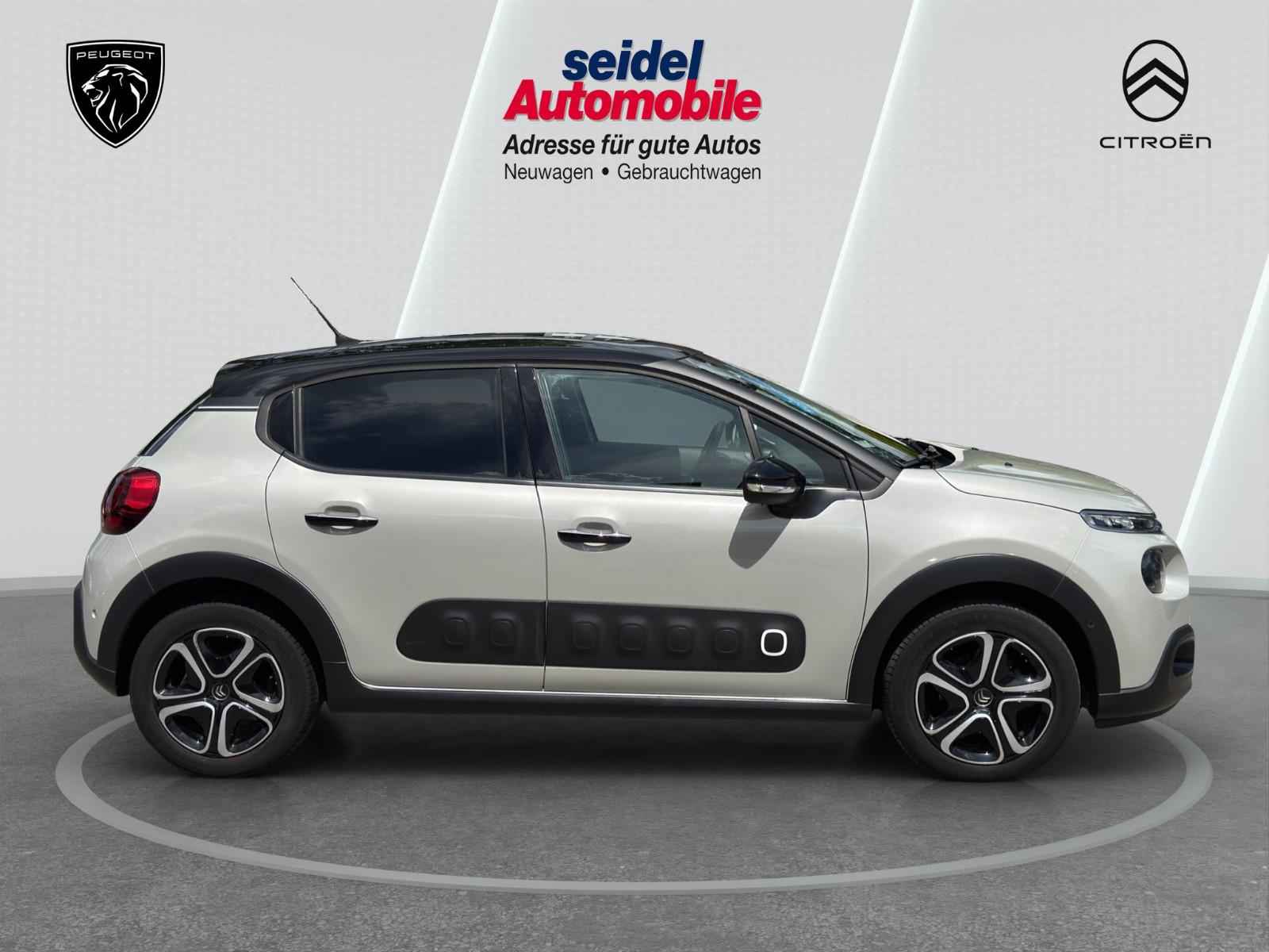 Citroën C3 PureTech 1.2 110 Shine wenig KM, BiColor