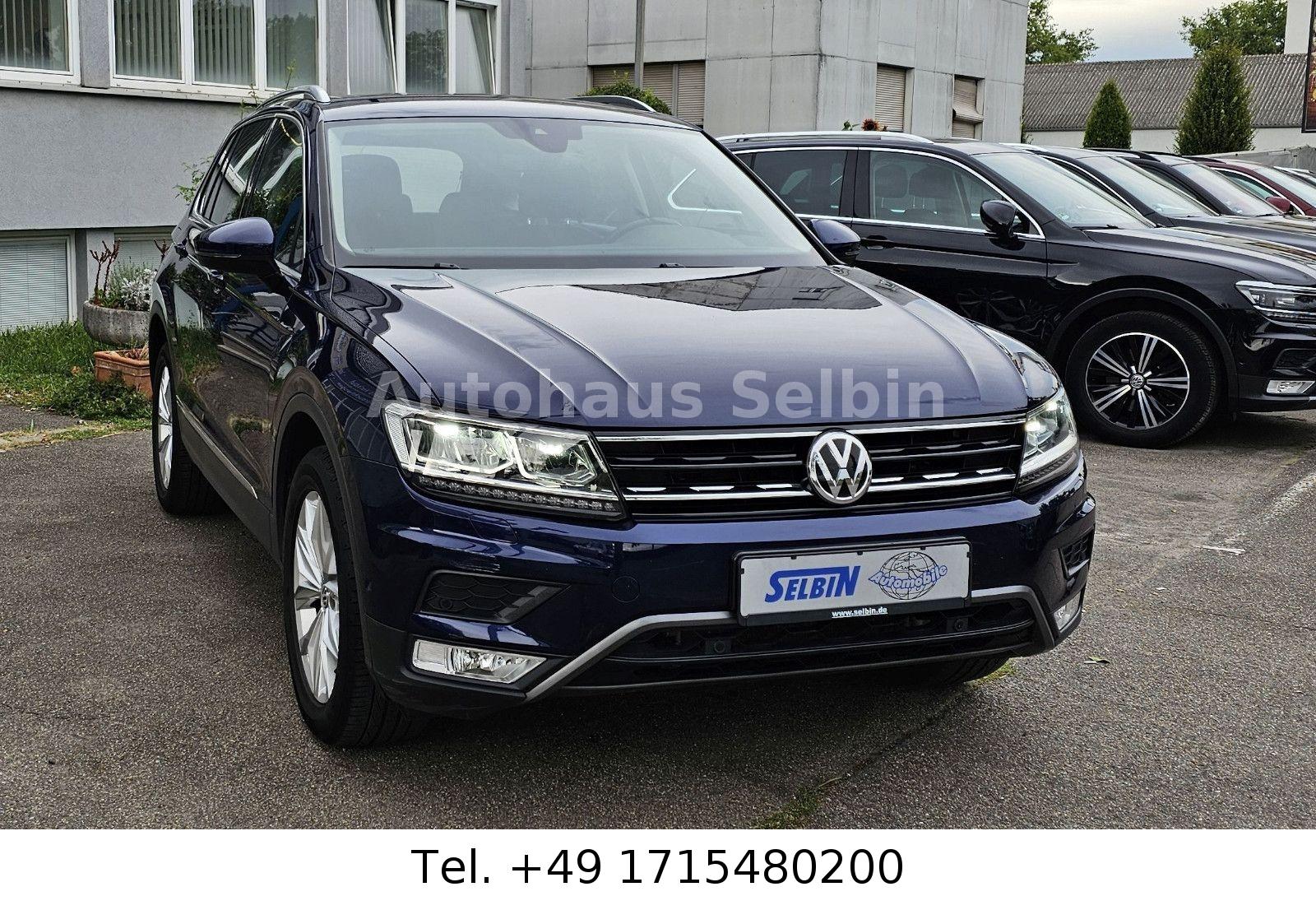 Volkswagen Tiguan 2.0 TDI Highline 4M NAVI*LED*AHK 1. HAND