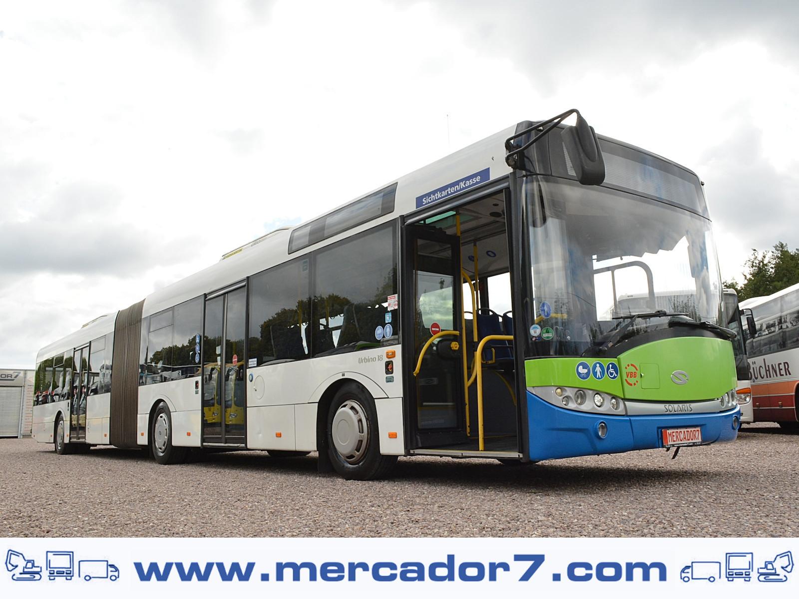 Solaris Urbino 18 / Klima / Euro 6 / 4 Stück