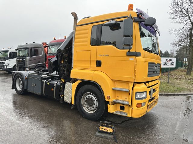 MAN TGA 18.360 4x2 TRACTOR + CRANE EFFER 305.11 / 6S