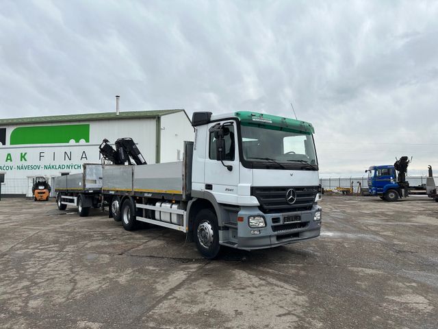 Mercedes-Benz ACTROS 2541L MP3 6x2crane, E3 + SVAN, 616+213