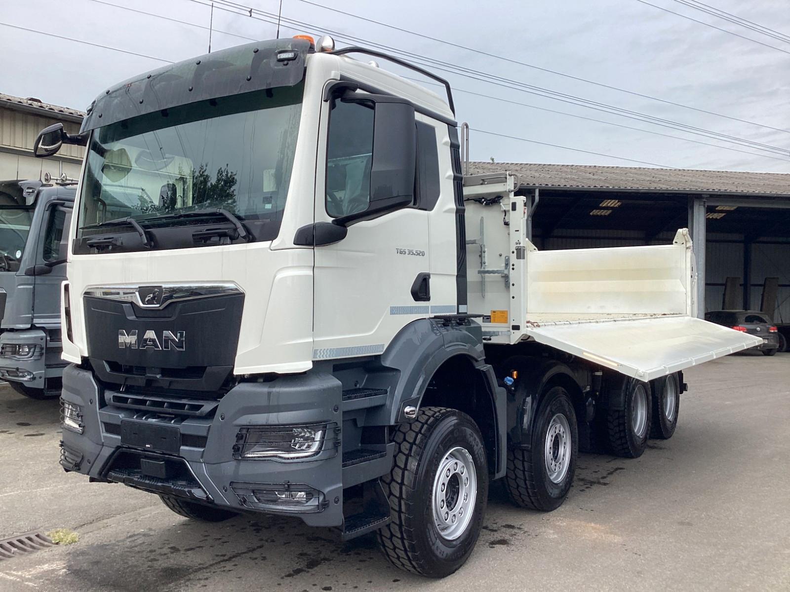 MAN TGS 35.520 8x4 Bb CH Retarder MeillerStahl Trige