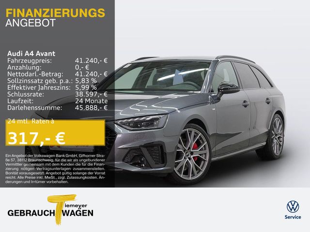 Audi A4 Avant 40 TFSI Q 2 x S LINE LM19 KAMERA NAVI+