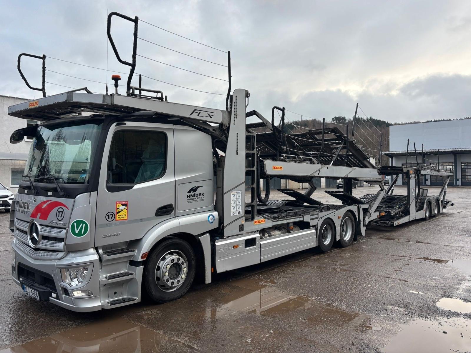 Mercedes-Benz Actros 2443 6x2 +ROLFO FLX VDI