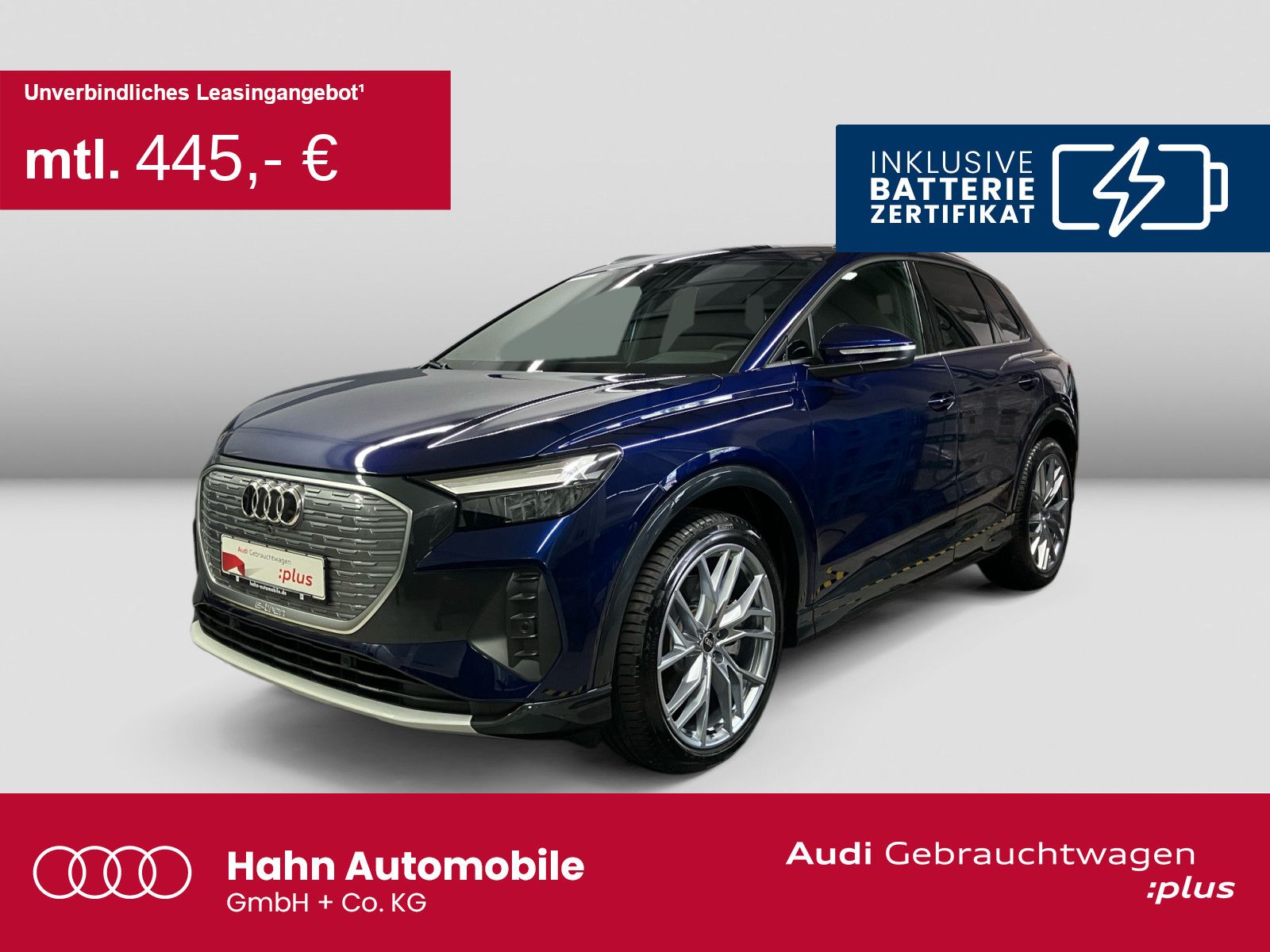 Audi Q4 e-tron 45 advanced AHK Navi Virtual LED Carpl