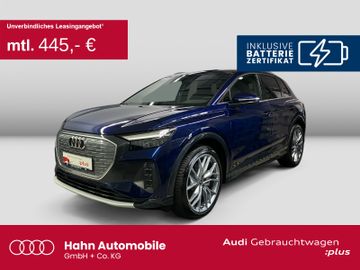 Audi Leasingangebot: Audi Q4 e-tron 45 advanced AHK Navi Virtual LED Carpl