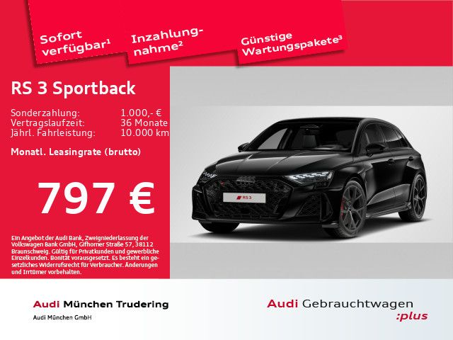 Audi RS 3 Sportback S tronic Pano/ACC/HuD/Navi+