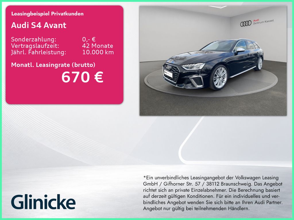 Audi S4 Avant 3.0 TDI quattro LED Navi PDC+ Alcantara