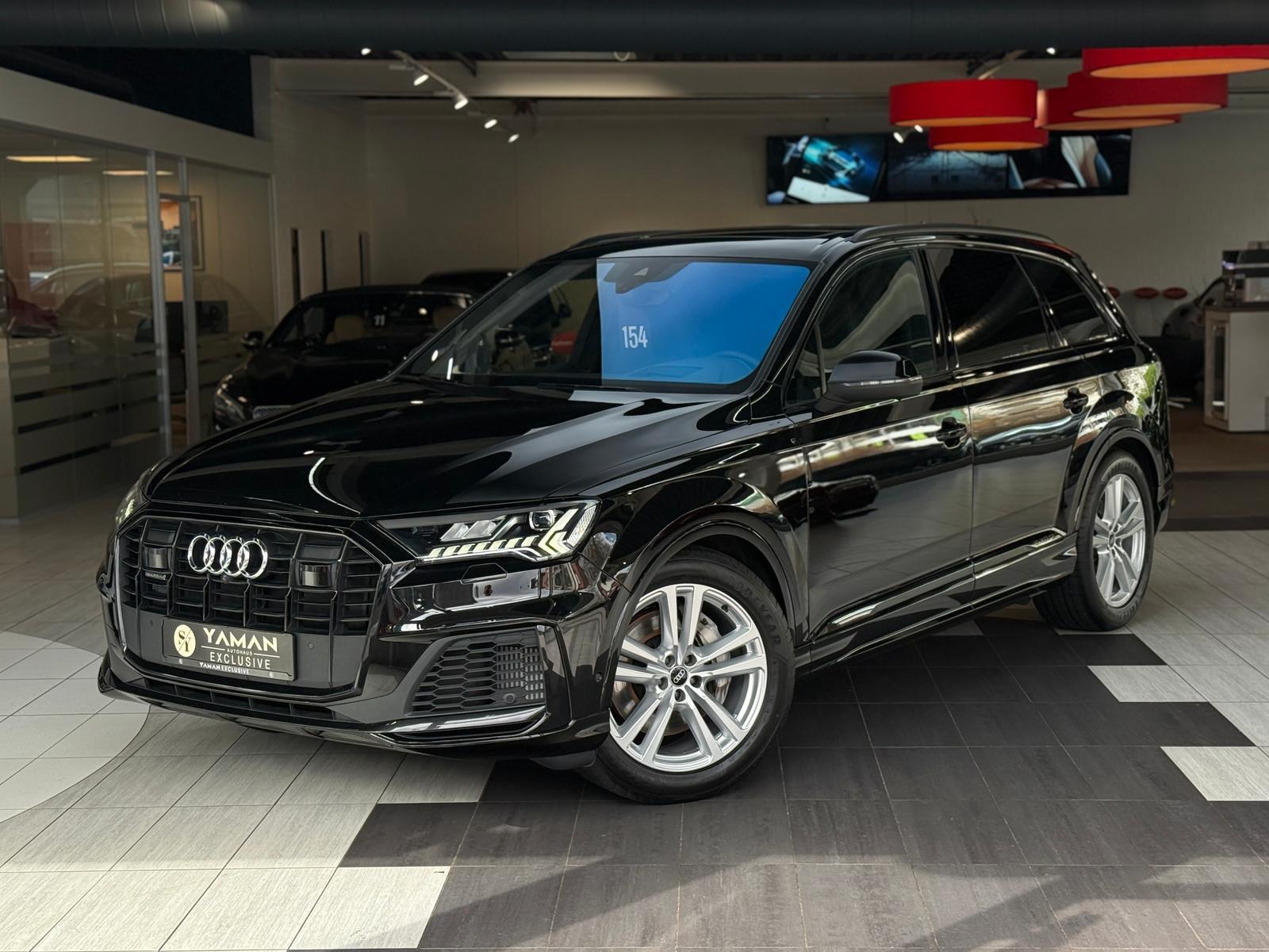 Audi Q7 55 TFSI qu. S line*Pano*HuD*7-Sitz*S-Sitz*B&O