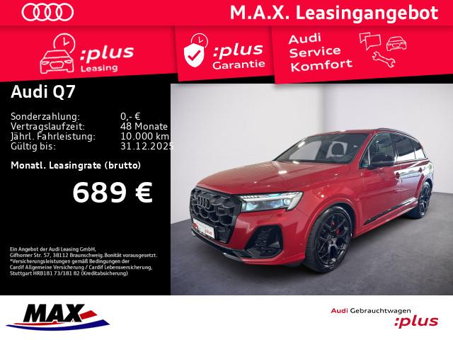 Audi Q7 50 TDI QUATTRO S LINE 7 SITZE+HD MATRIX+LUFT+