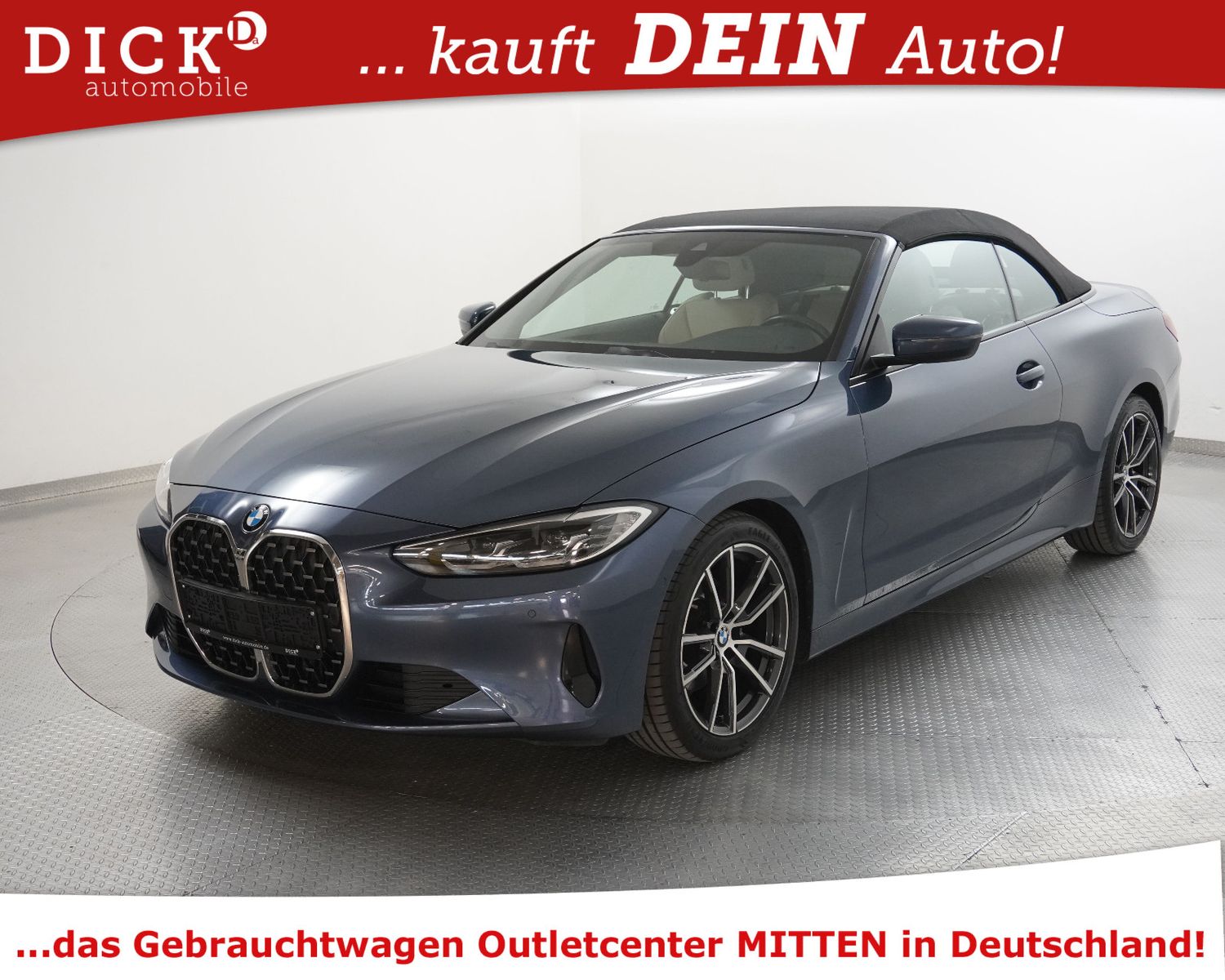 Fahrzeugabbildung BMW 420d Aut Cabrio Sport LEDER+MEMO+VIRTU+KAM+STDHZ