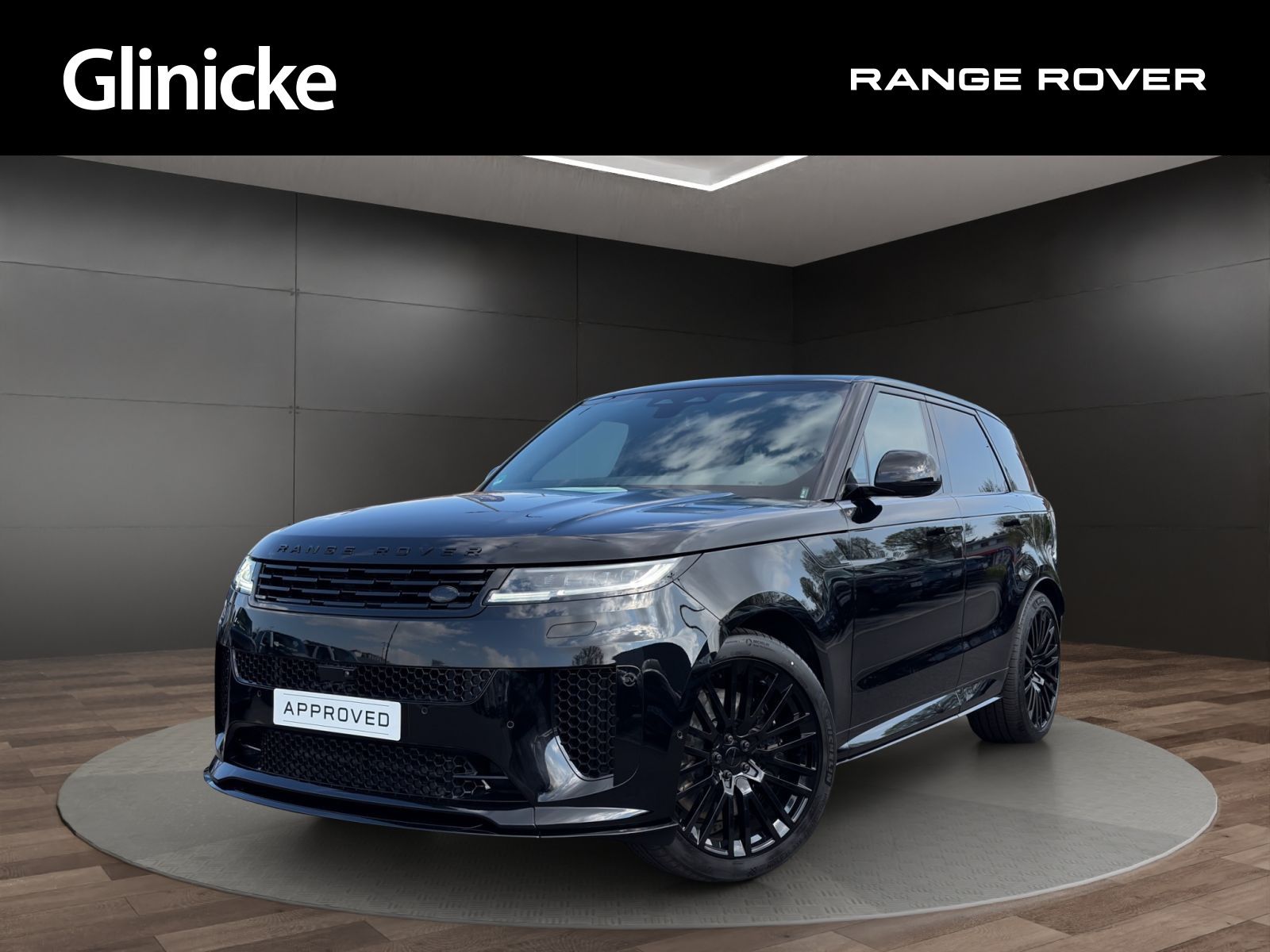 Land Rover Range Rover Sport P635 SV Black Head-Up-Display
