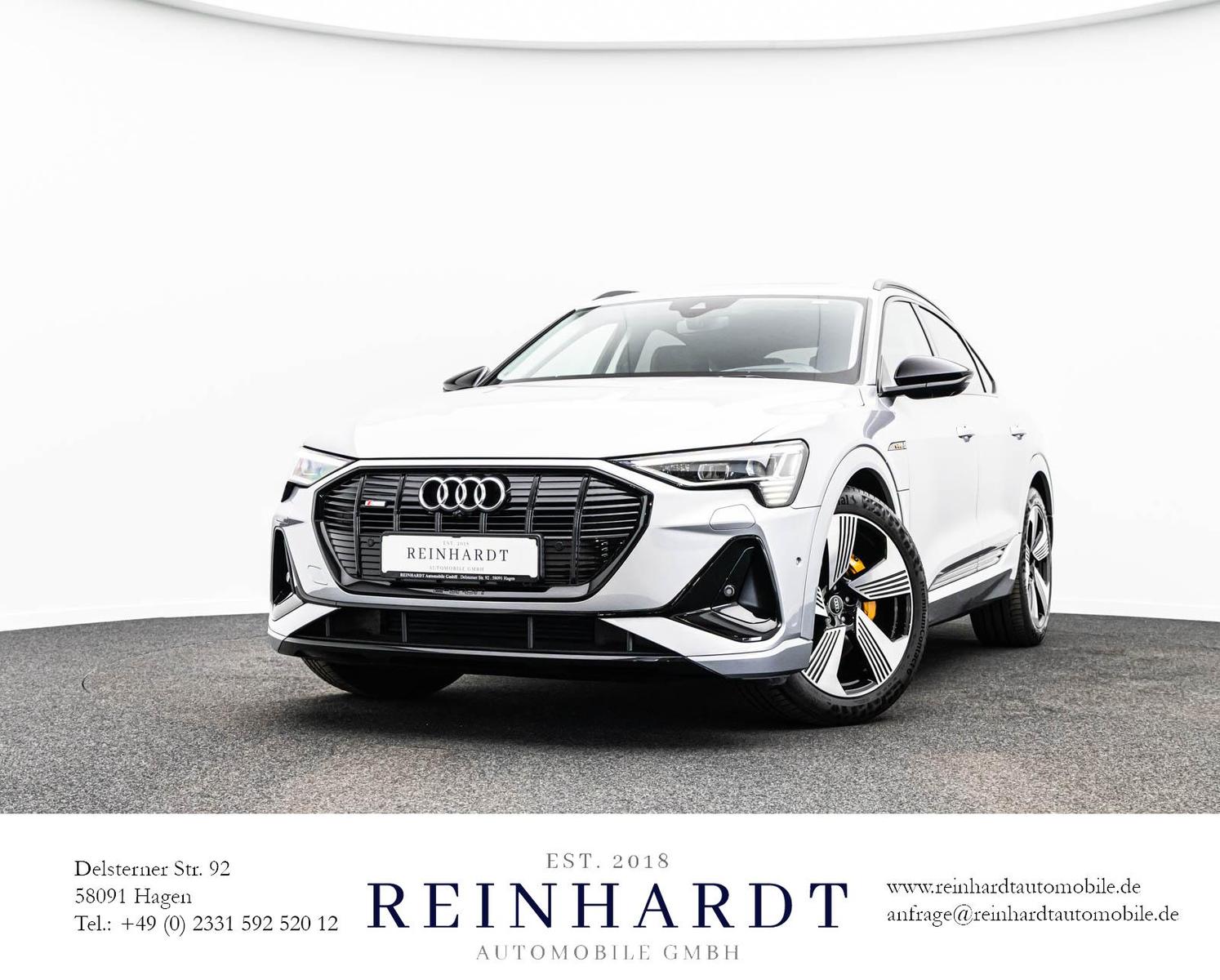 Audi e-tron E-TRON SPORTBACK 55 S LINE BLACK PANO/MATRIX/AHK