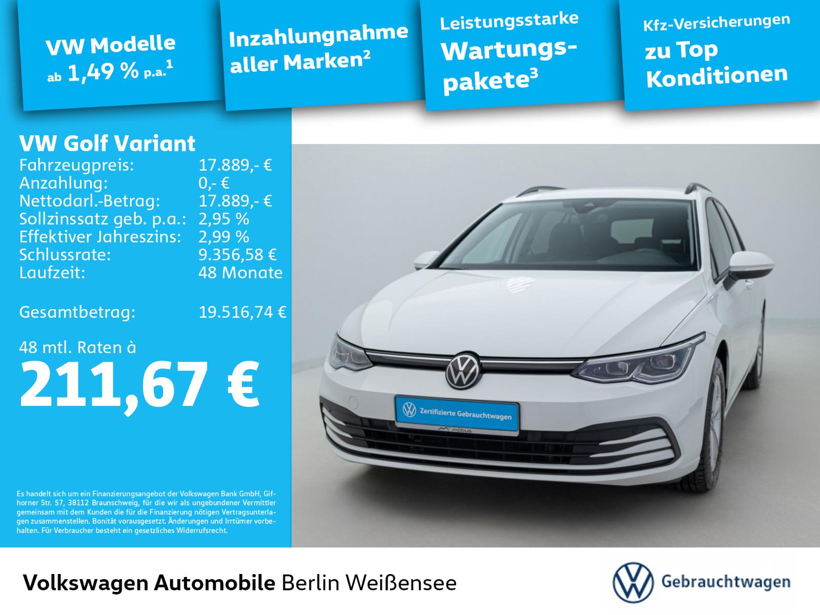 Volkswagen Golf VIII Variant 2.0 TDI Life*LED*NAVI*SHZ*LHZ*, миниатюра 24