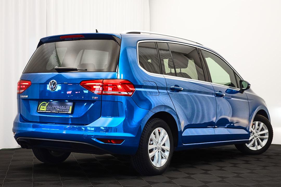 VOLKSWAGEN TOURAN 1.4 TSI 150ch HIGHLINE BVA DSG Sièges chauffants massants 7 places Historique présent - 1ERE MAIN