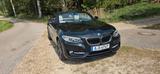 BMW 220i Cabrio Sport Line Sport Line - schwarze BMW 220