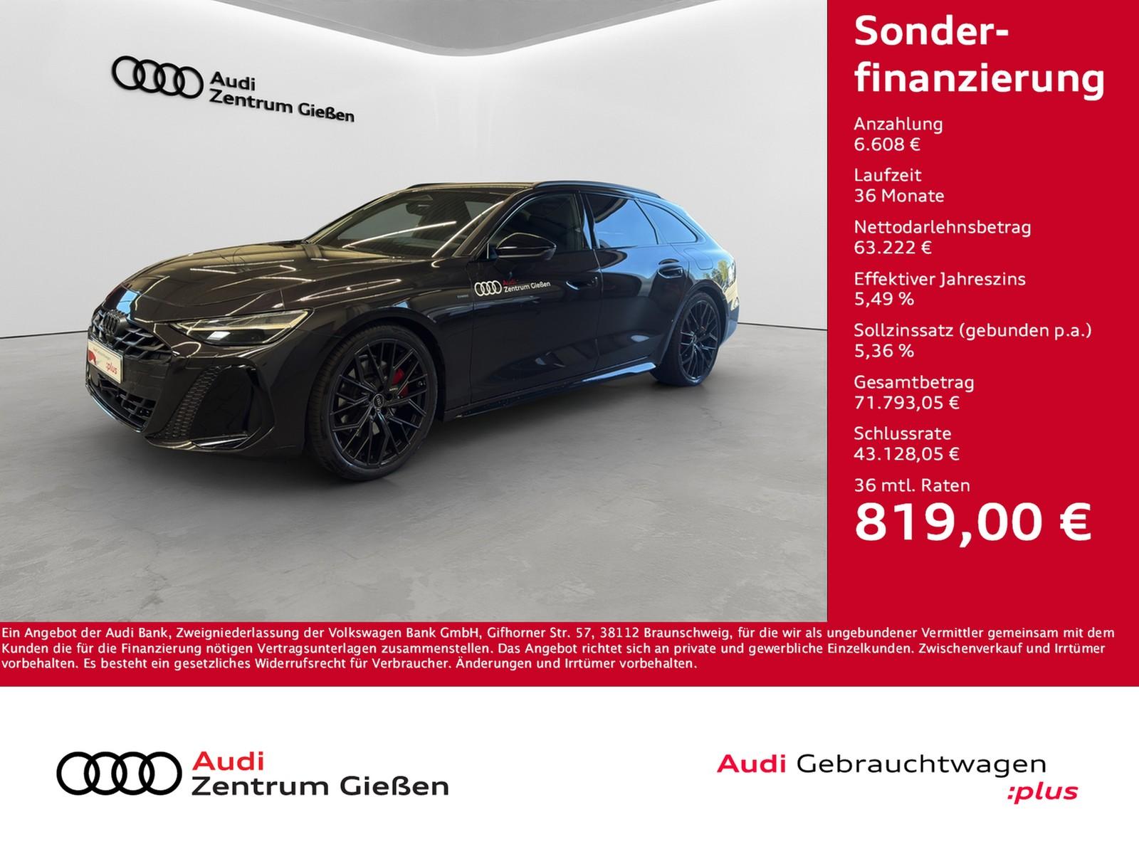 Audi A6 Avant e-hybrid quattro S line edition one HuD