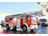 MAN LE 280 Magirus Hubarbeitsbühne Feuerwehr 25m Ret - MAN Fe