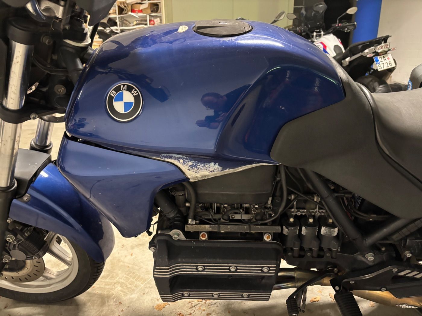 Fahrzeugabbildung BMW K 75 Seitenkoffer Topcase
