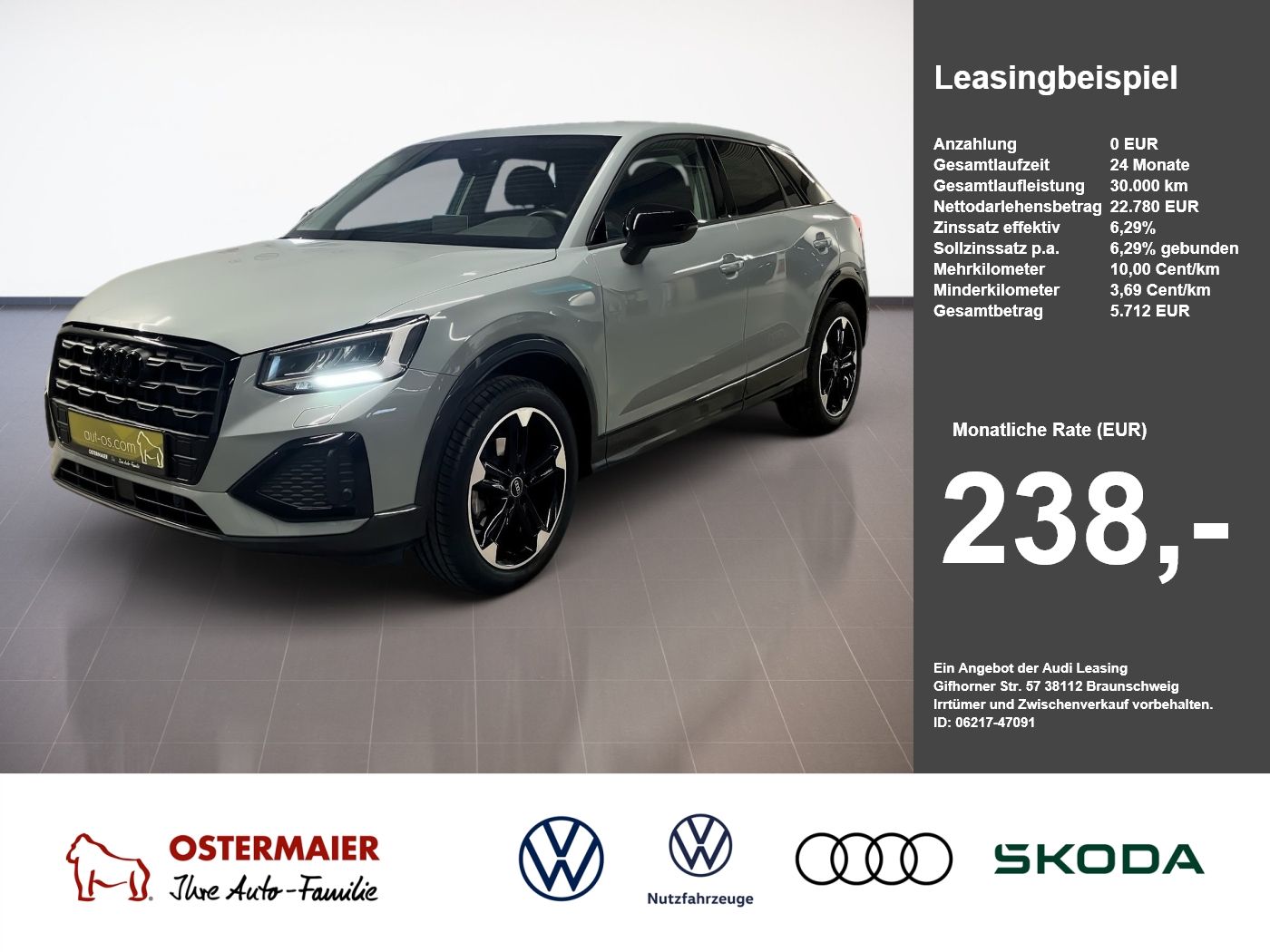 Audi Q2 ADVANCED 30TFSI 110PS.LED.NAVI.AC-AUTOM.AHK.1