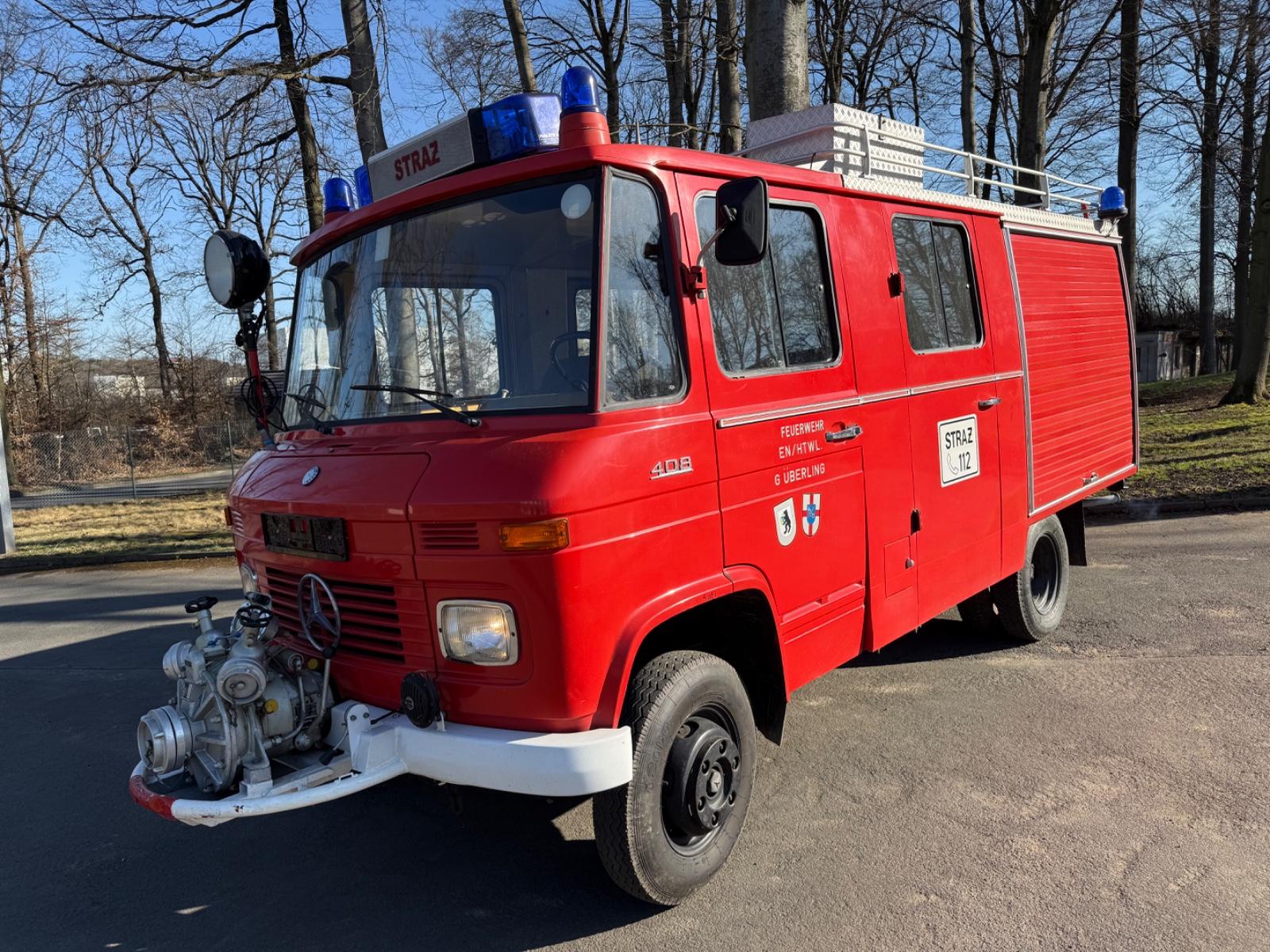 Mercedes-Benz T2 LF408 Düdo Feuerwehr Oldtimer 9-Sitzer H-Kenn