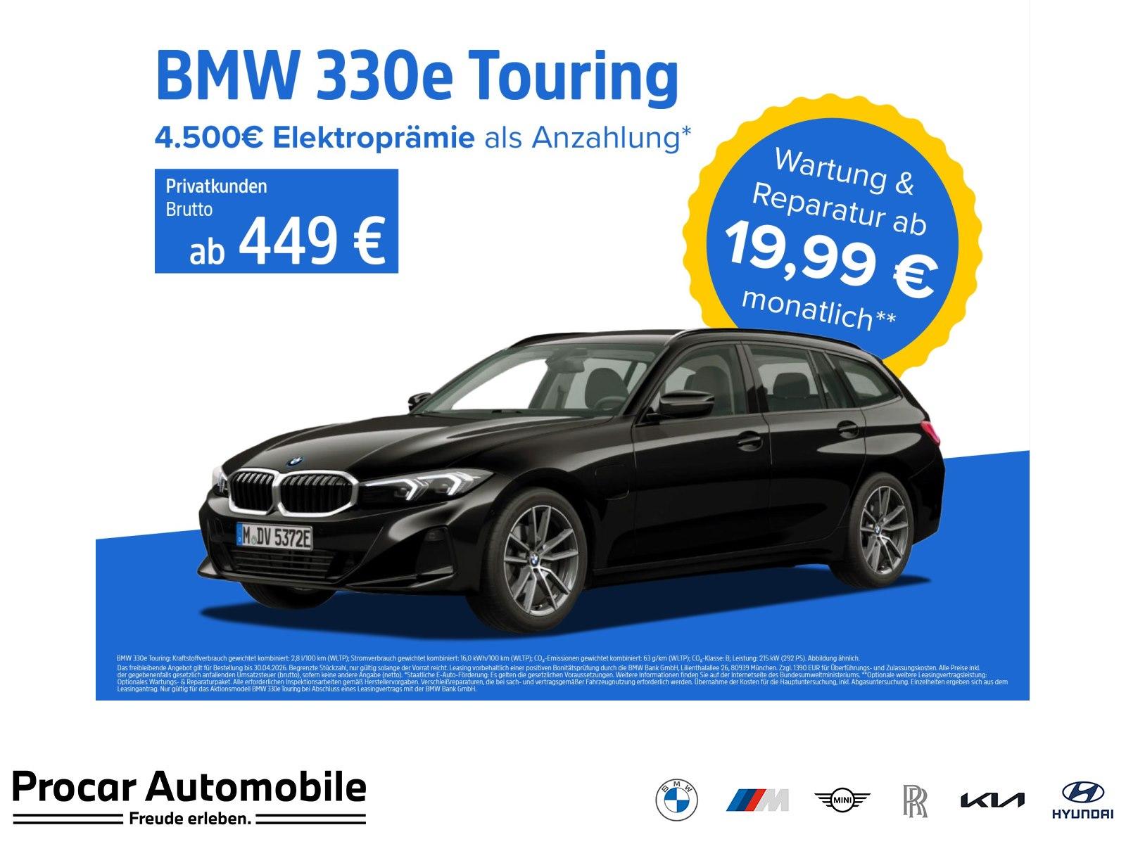 BMW 330e RFK NAVI LED PDC V+H DAB Parkass. Tempomat