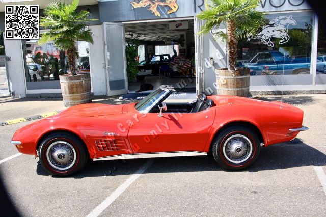 Corvette Stingray Cabrio 350-V8 - Matching-Numbers  2Tops