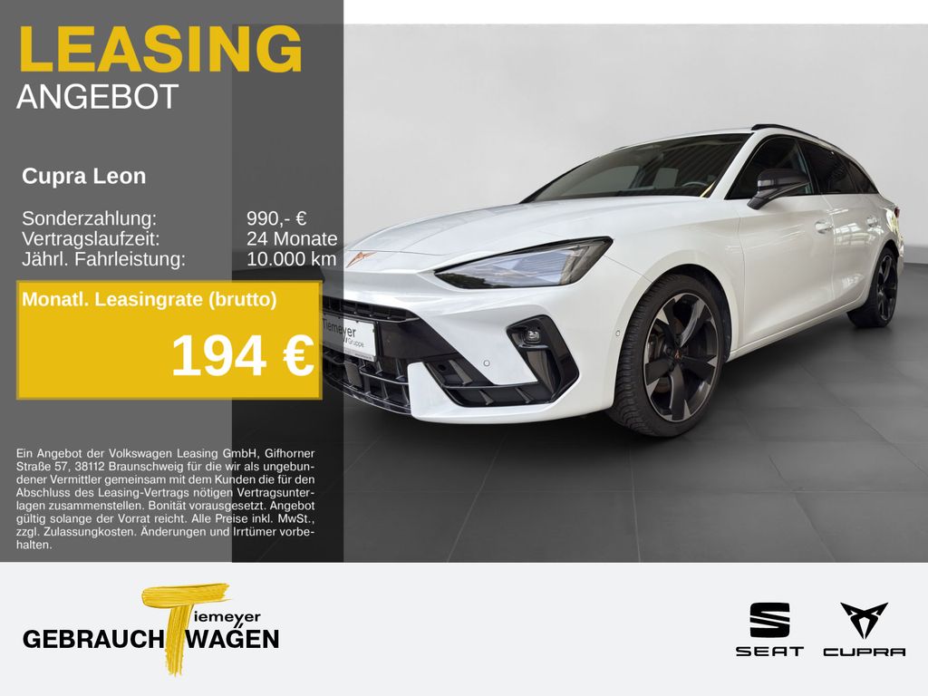 Cupra Leon Sportstourer 2.0 TDI DSG NAVI AHK KAMERA