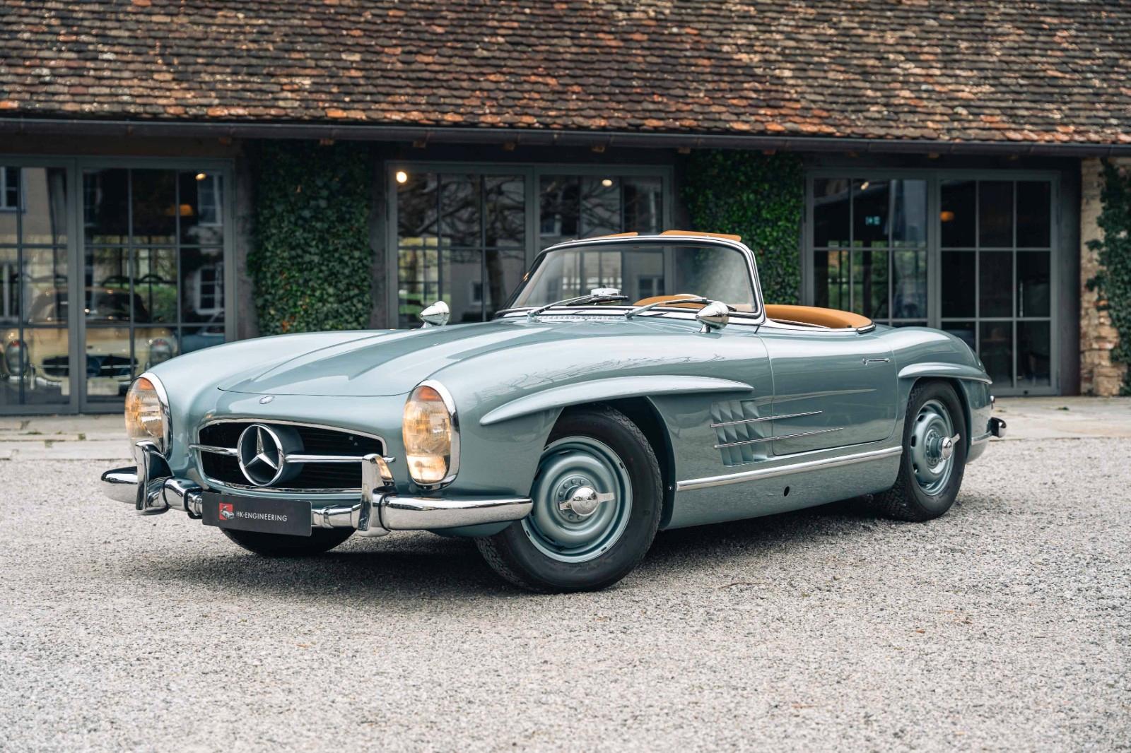 Mercedes-Benz 300 SL Roadster mit orig. Scheibenbr. & Hardtop