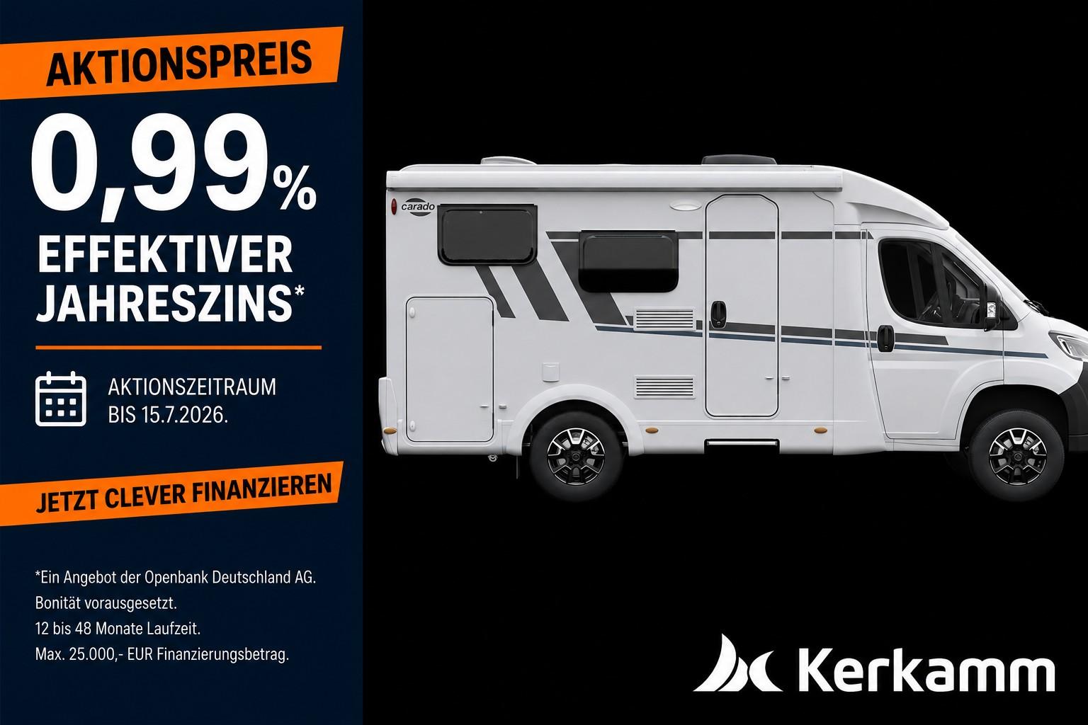 Carado Van V347 pro+ *Markise*Abwassertank isoliert*