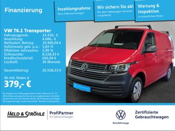 Volkswagen T6.1 Transporter EcoProfi KR 2.0 TDI AHK KLIMA