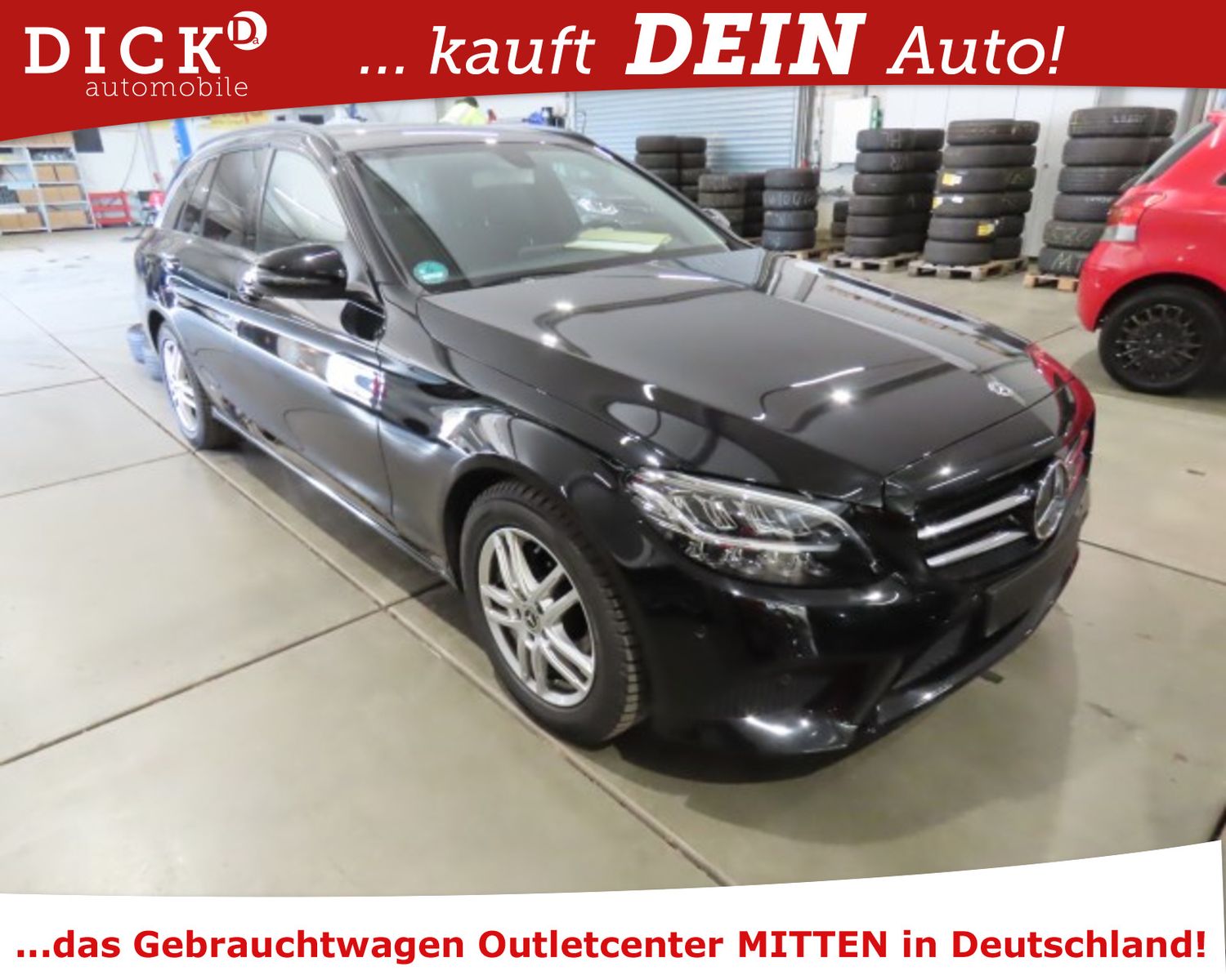 Fahrzeugabbildung Mercedes-Benz C 220d T 9G LED/NAVI/SHZ/BURMEST/AHK/8Fa