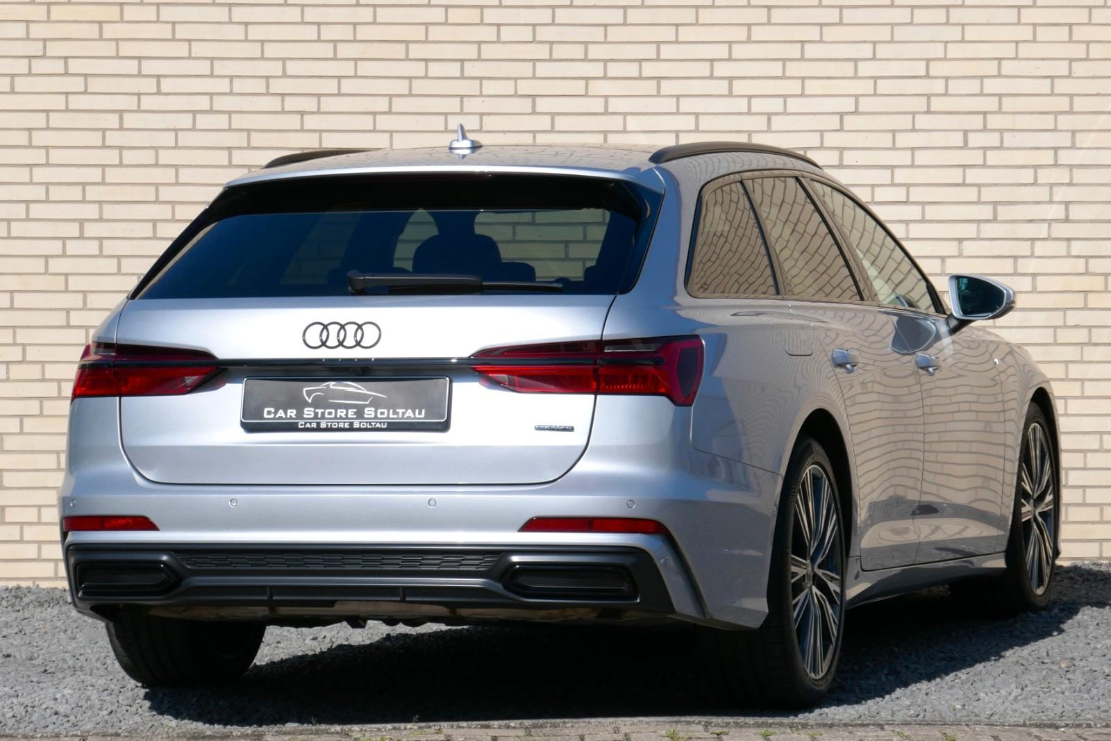 Audi A6 3.0 S-LINE BLACK Pano HuD Leder Memory 20", миниатюра 6